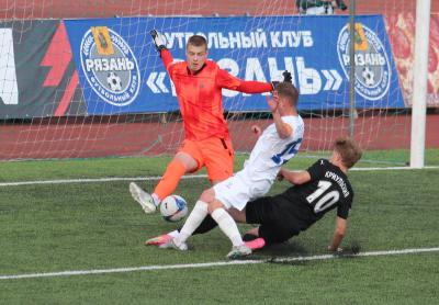 ФК «Рязань» выиграл домашний матч у молодёжки ФК «Родина»